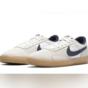 Nike SB Heritage Vulc Skate Gray And  Blue Sneakers Excellente Conditions